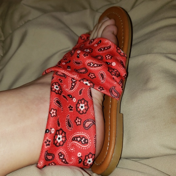 indigo soul Shoes 7paisley Indigo Soul Sandals Flip